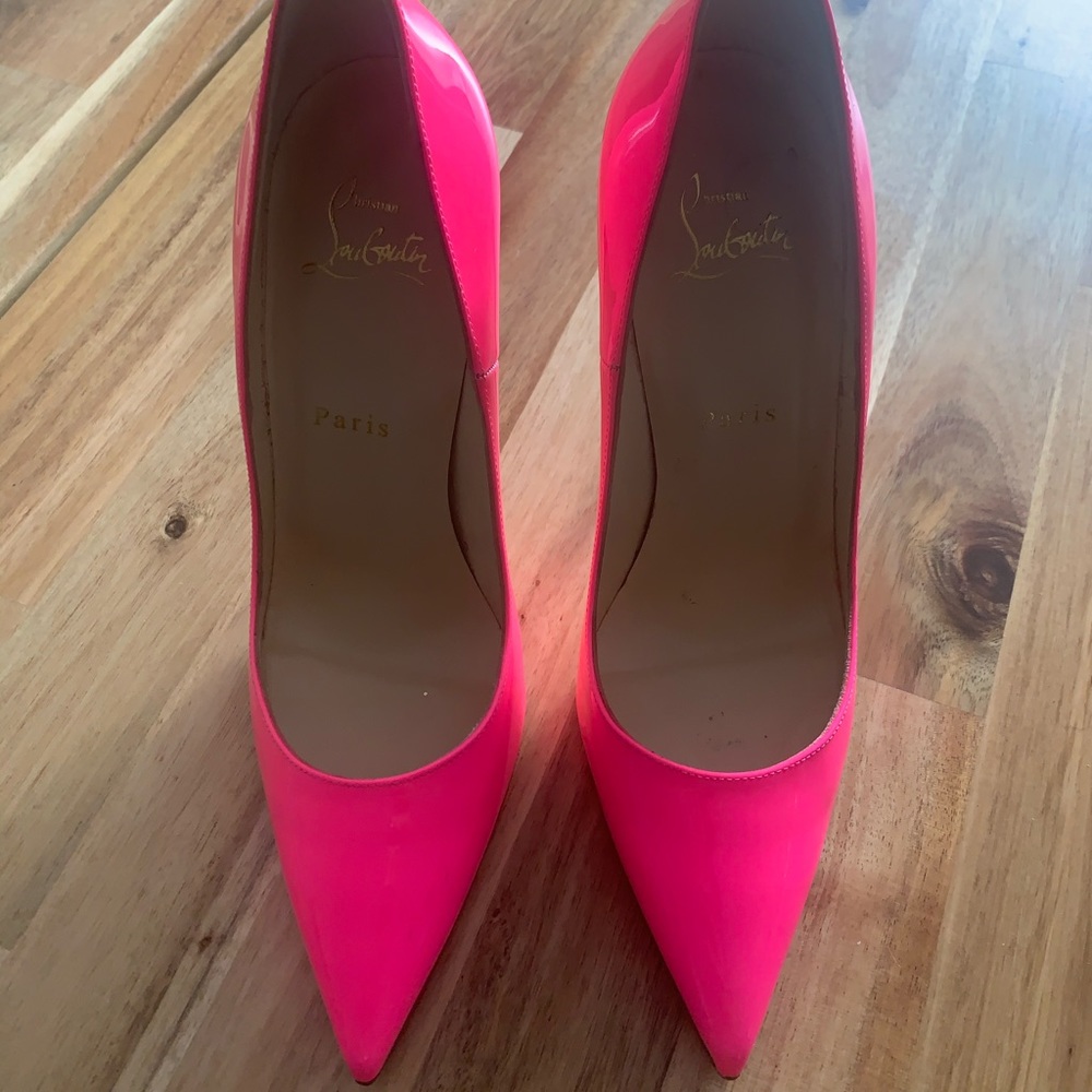 Pink Christian Louboutin So Kate Shoe